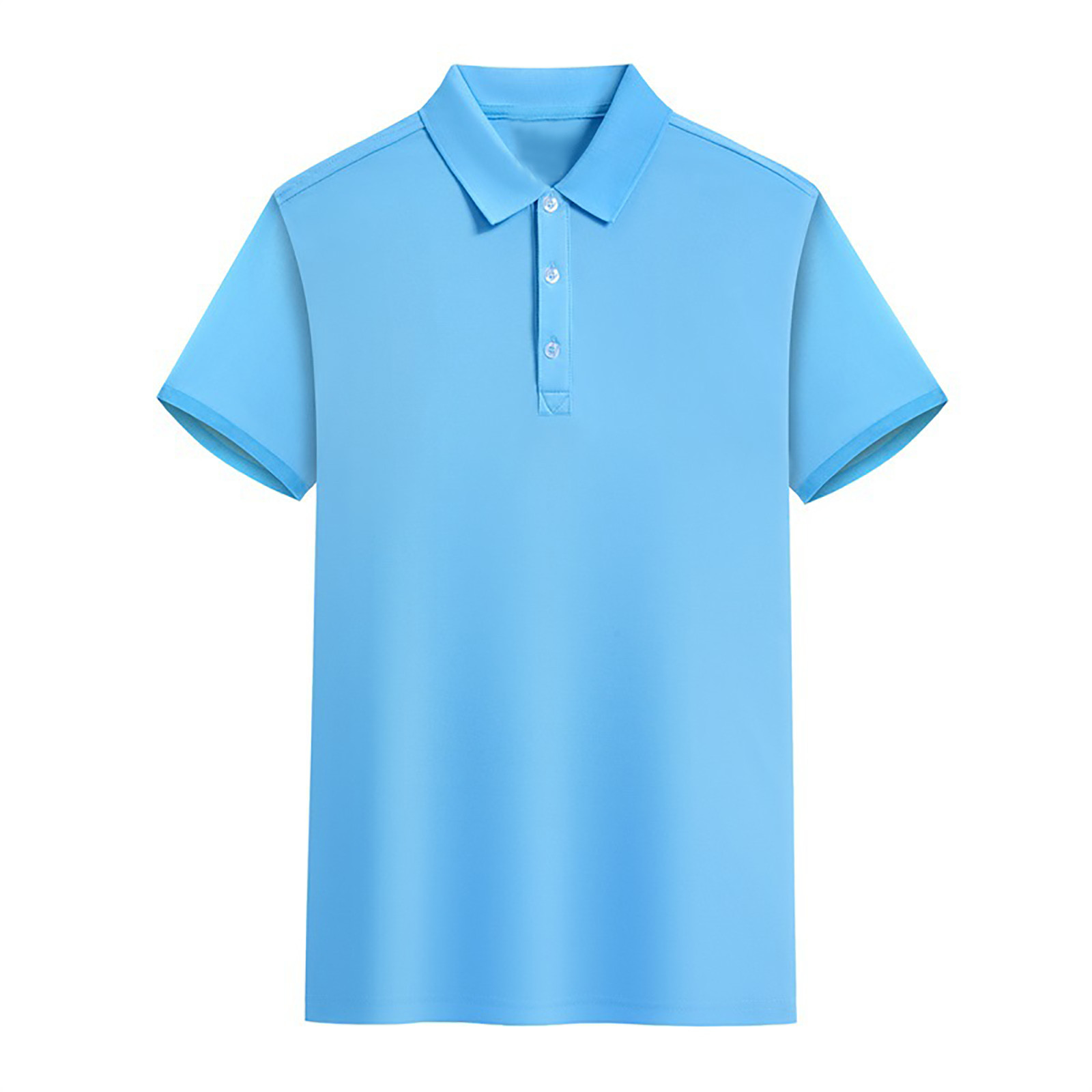 thumbnail image 4 of Camisa de manga corta con cuello para hombre: ventilación de malla, polo de golf de secado rápido, tallas M-XXXXL, 4 of 4